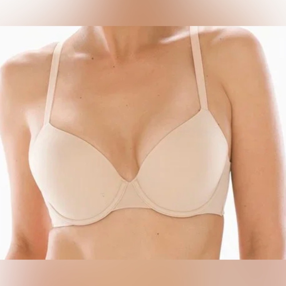 Soma ENBLISS Full Coverage Bra‎ 32DD Nude New Without Tags padded underwire
